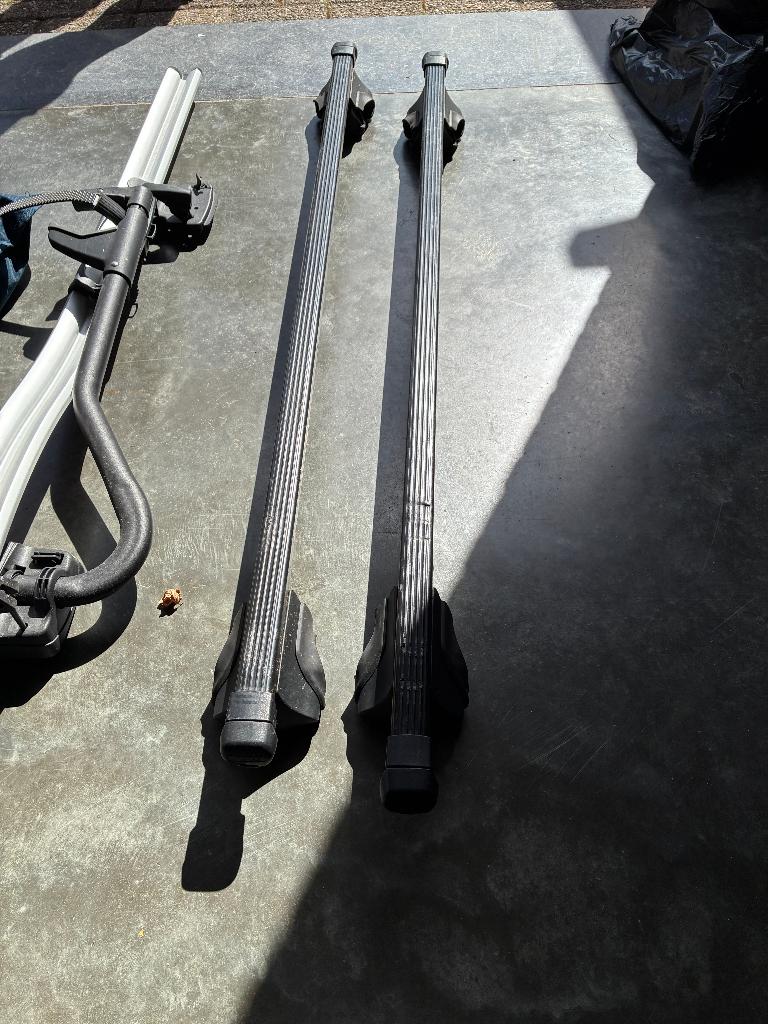 dakdragers OPEN rail ( THULE ), Auto diversen, Dakdragers, Gebruikt, Ophalen