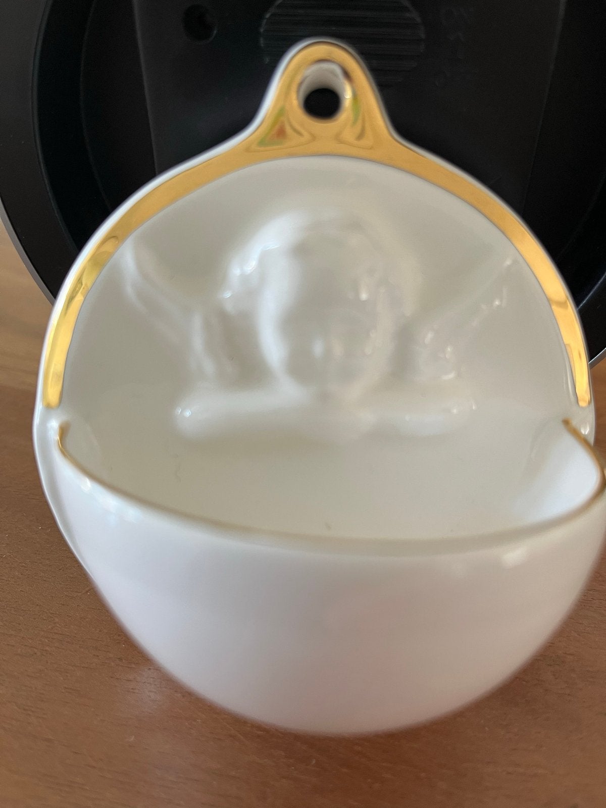 Goebel Engel Waterbakje - Porselein met Gouden Rand, Antiek en Kunst, Ophalen of Verzenden