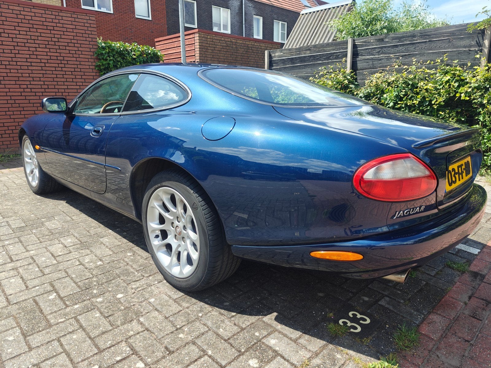 Jaguar XK 4.0 Supercharger Coupe 2000 Blauw, foto 5