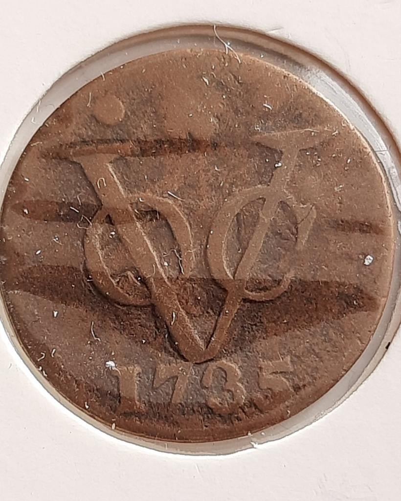 VOC 1 duit 1735 (Holland) KM# 70., Ophalen of Verzenden, Vóór koninkrijk, Overige waardes, Losse munt