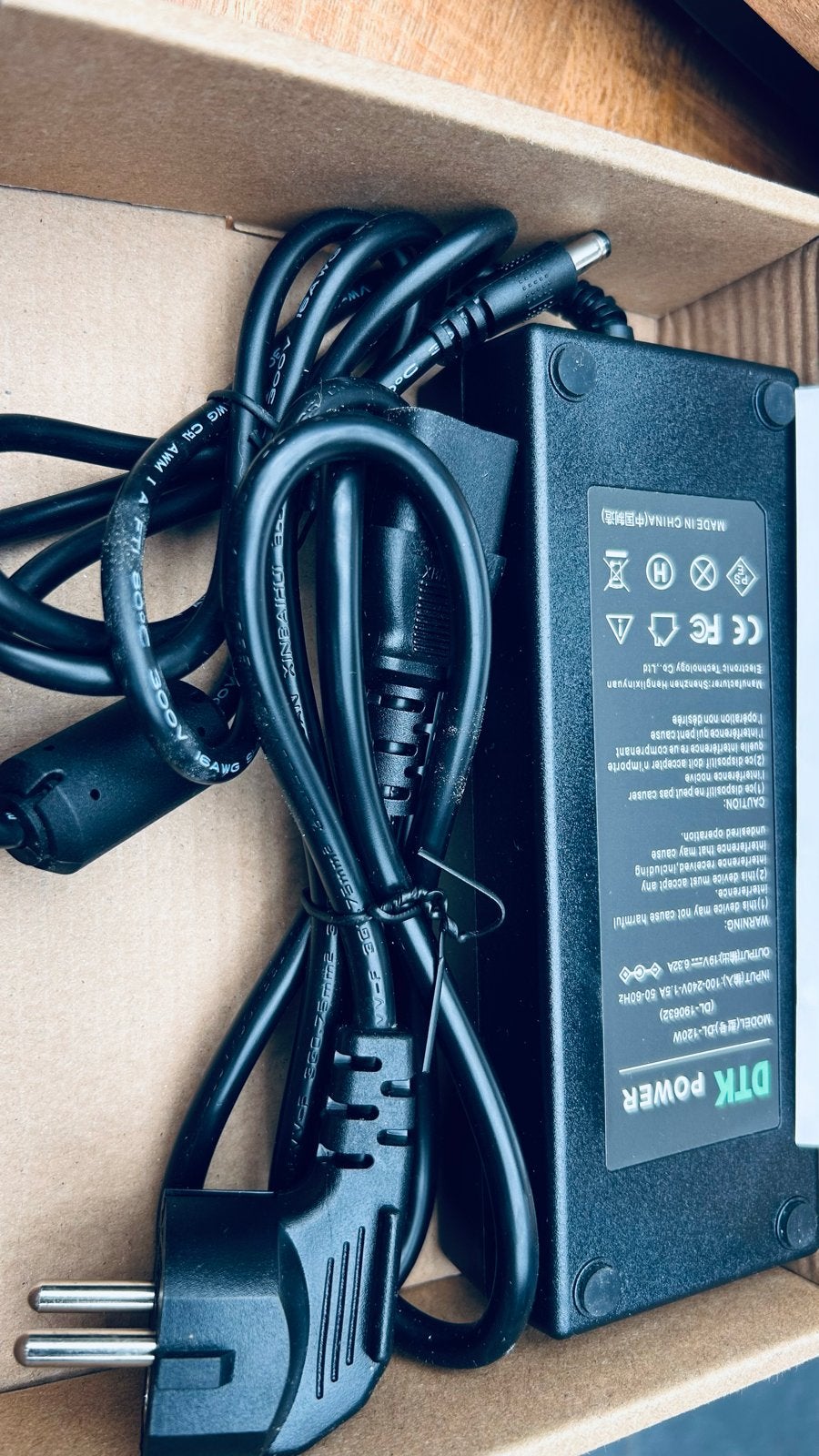 DTK POWER Laptop Lader 19V 6.32A (120W) - Nieuw, Ophalen of Verzenden, Nieuw