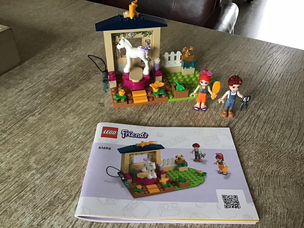 Lego friends Pony Wasstal 41696, Ophalen of Verzenden, Zo goed als nieuw
