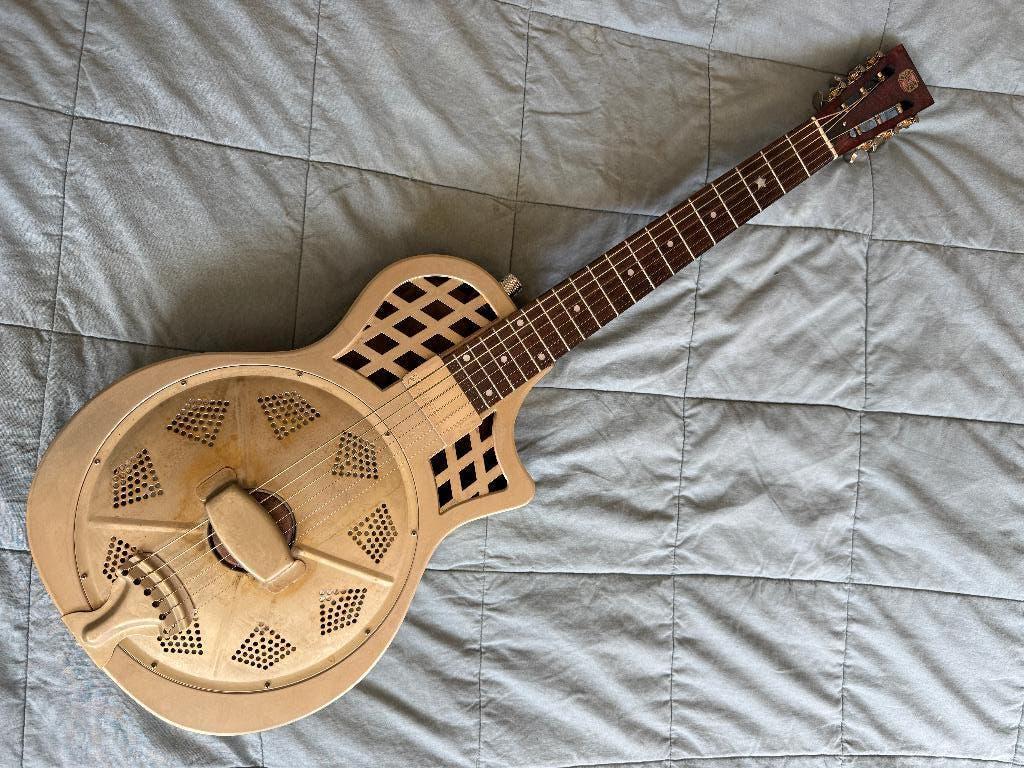 Republic Highway 61 "Traveller" | Dobro Resonator, Muziek en Instrumenten, Ophalen, Gebruikt, Resonator- of Dobrogitaar