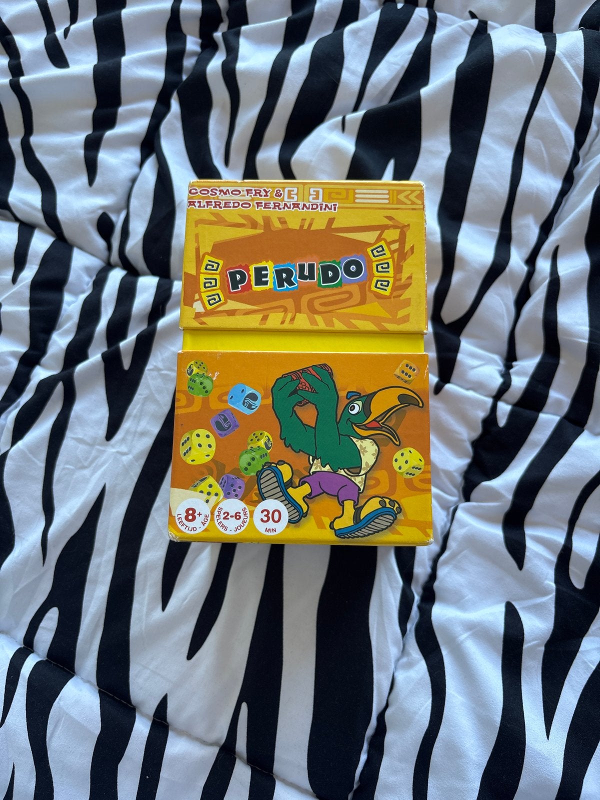 Perudo dobbelspel - Leuk en spannend!, Hobby en Vrije tijd, Gezelschapsspellen | Bordspellen, Een of twee spelers, Verzenden, Gebruikt