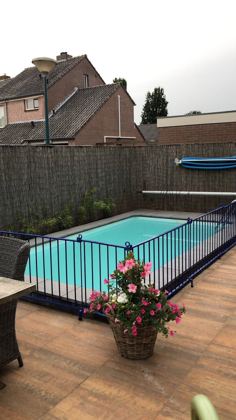 Ijzeren (zwembad) hekwerk, Tuin en Terras, Tuinhekken en Hekwerk, Ophalen, Zo goed als nieuw, IJzer, Sierhekwerk