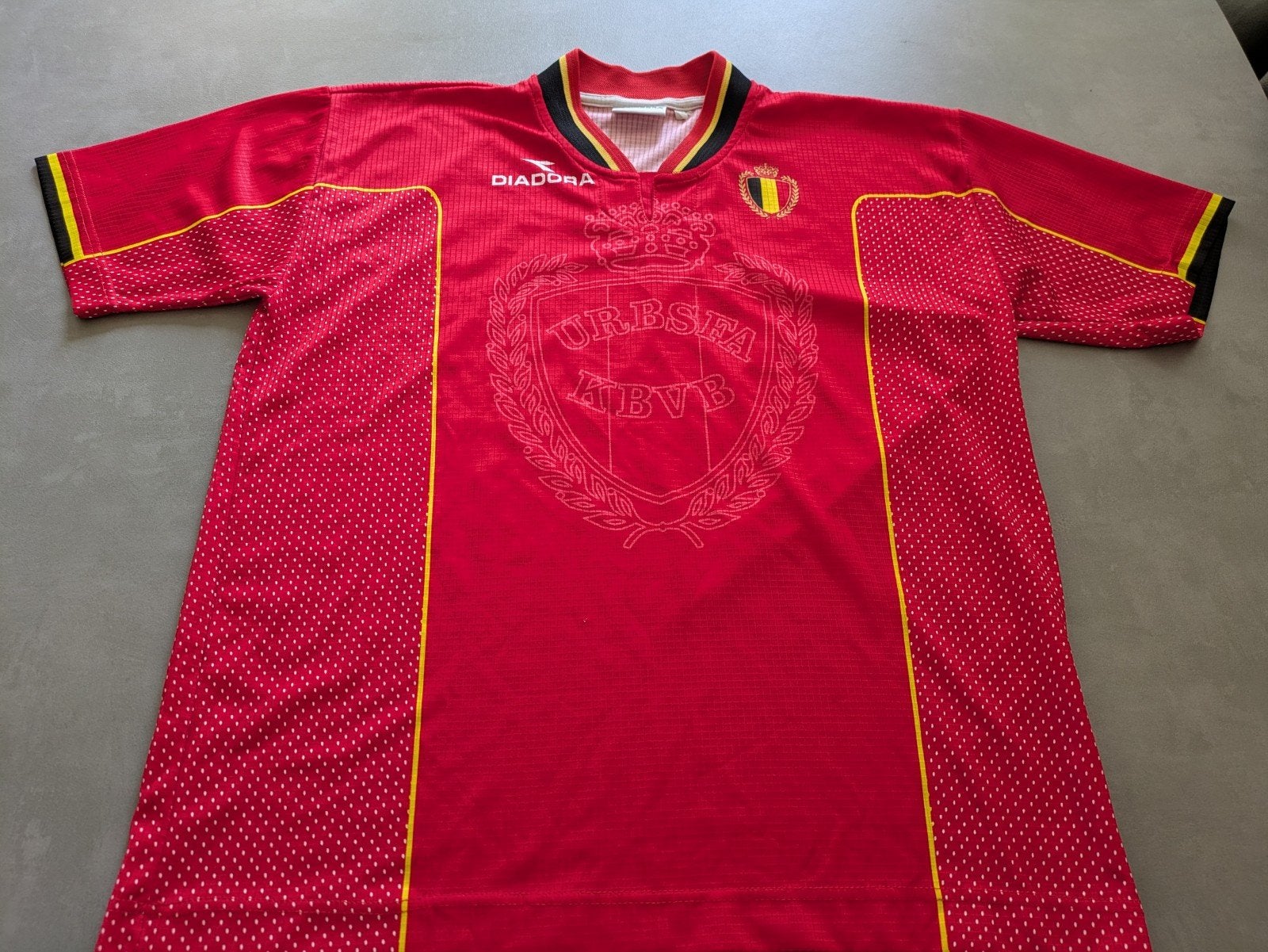 Voetbalshirt België Rode Duivels vintage shirt 1998, Ophalen of Verzenden, Zo goed als nieuw, Shirt