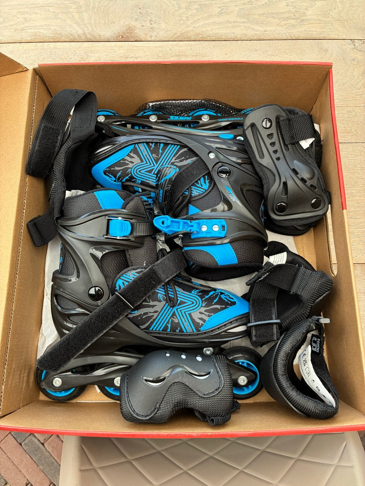 Verstelbare rolschaatsen Roces Jokey 3.0 Boy (34-37) blauw, Ophalen, Zo goed als nieuw, Overige typen, Overige merken