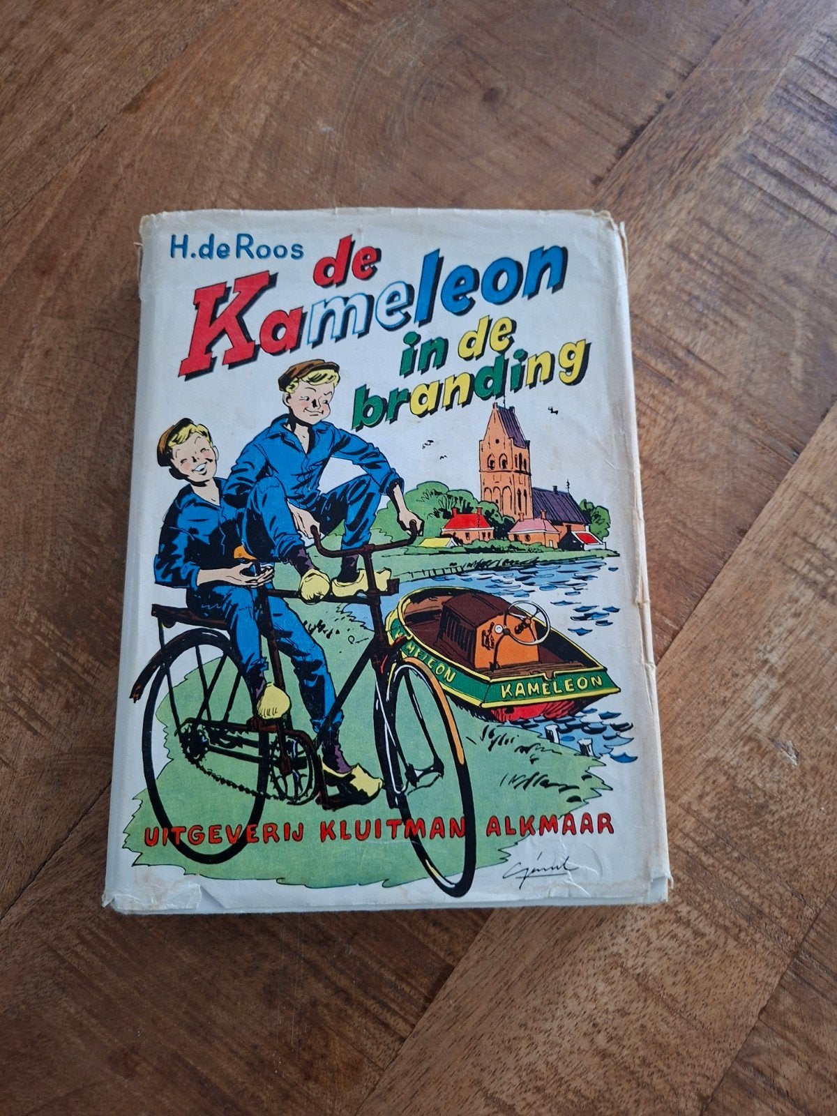 De Kameleon in de Branding - 1e druk 1961 met stofomslag, Boeken, Ophalen of Verzenden, Zo goed als nieuw