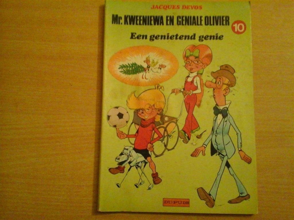 ns1-mr. kweeniewa en geniale olivier-een genietend genie-goe, Boeken, Eén stripboek, Ophalen of Verzenden, Zo goed als nieuw