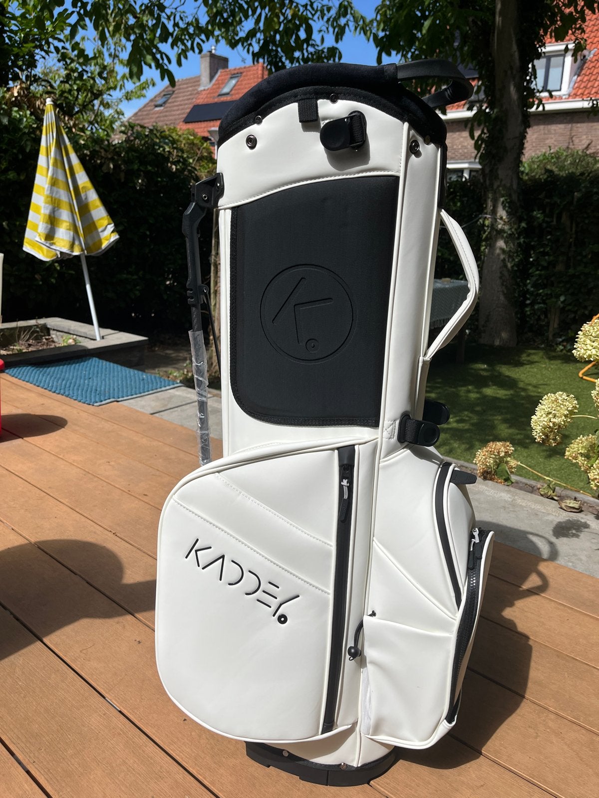Kaddey golf stand-bag - Wit/Zwart, Ophalen, Nieuw, Tas, Overige merken