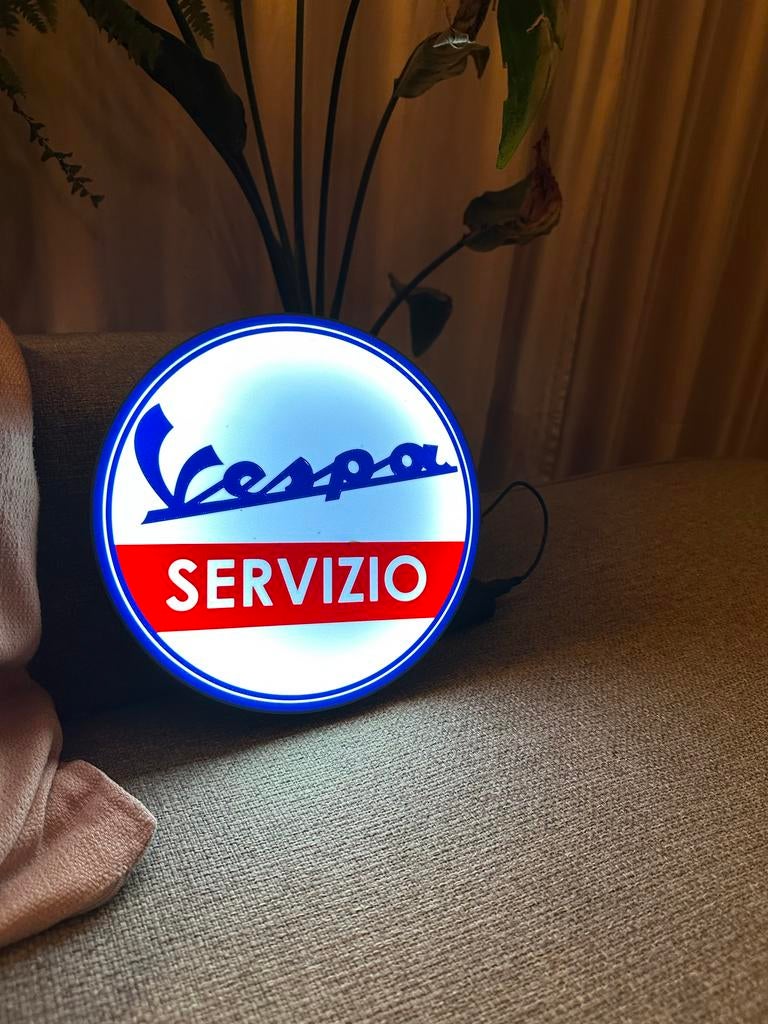 Vespa Servizio lichtbord, Ophalen of Verzenden