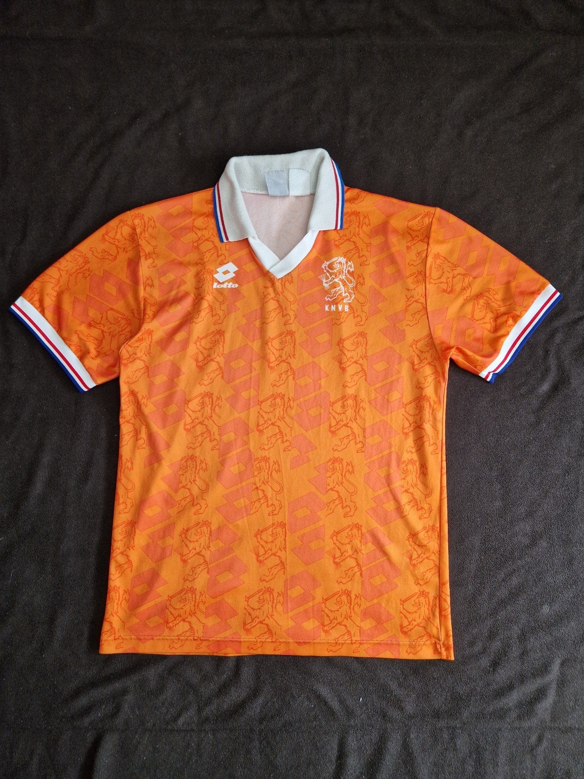 Nederlands elftal USA 1992  KNVB Oranje shirt, Lotto, Maat 48/50 (M), Oranje, Ophalen of Verzenden