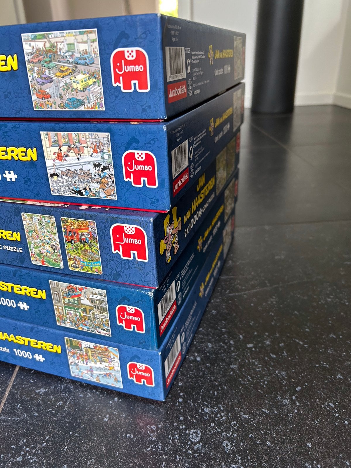 Jan van Haasteren Puzzels 1000 stukjes - Diverse edities, Ophalen of Verzenden, Meer dan 50 stukjes, Zo goed als nieuw, 6 jaar of ouder