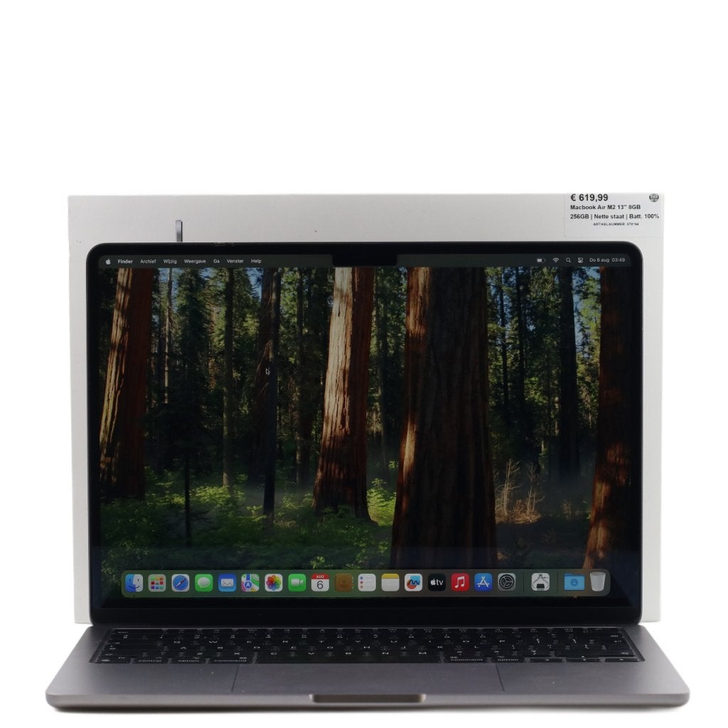 Macbook Air M2 13'' 8GB 256GB | Nette staat | Batt. 100%, Apple, Zo goed als nieuw, Support@apple.com, One Apple Park Way
Cupertino, CA 95014
United States