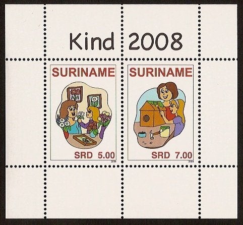 Suriname 1578 postfris Kinderpostzegels 2008, Postzegels en Munten, Ophalen of Verzenden, Postfris