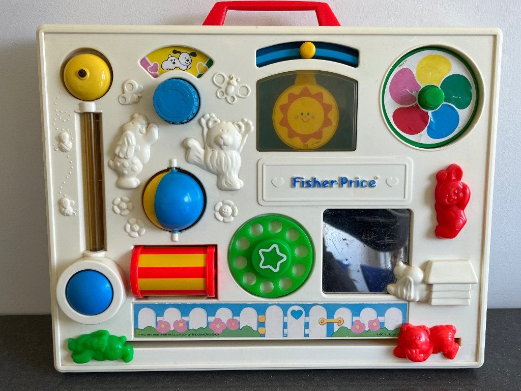 Babyspeeltje voor de box(Fisher Price), Ophalen of Verzenden, Zo goed als nieuw