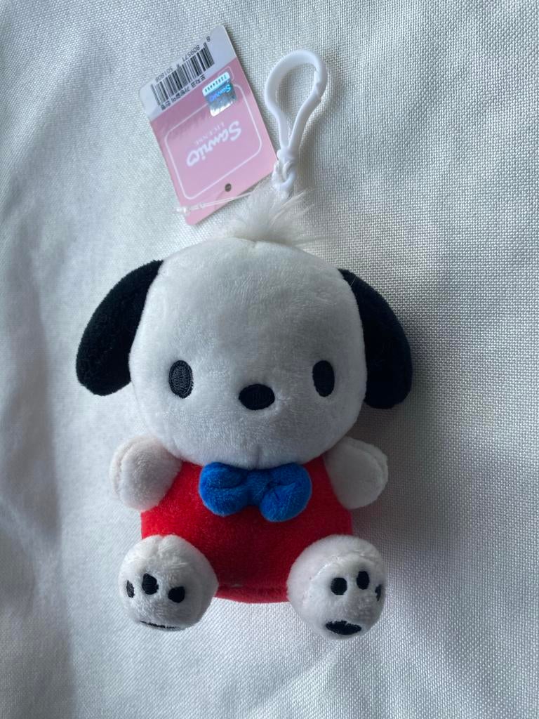 Sanrio Pochacco Knuffel Sleutelhanger - Nieuw met label, Ophalen of Verzenden, Nieuw, Knuffel of Figuurtje