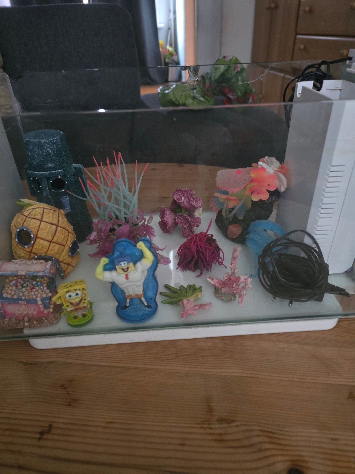 Aquarium led verlichting, Dieren en Toebehoren, Vissen | Aquaria en Toebehoren, Ophalen, Zo goed als nieuw, Leeg aquarium
