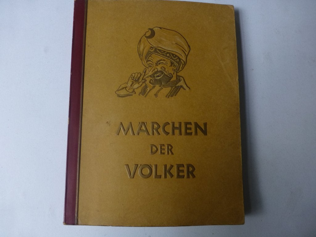 Duits plaatjesalbum: Sprookjes van de volkeren uit 1932, Boeken, Ophalen of Verzenden, Gelezen, Plaatjesalbum