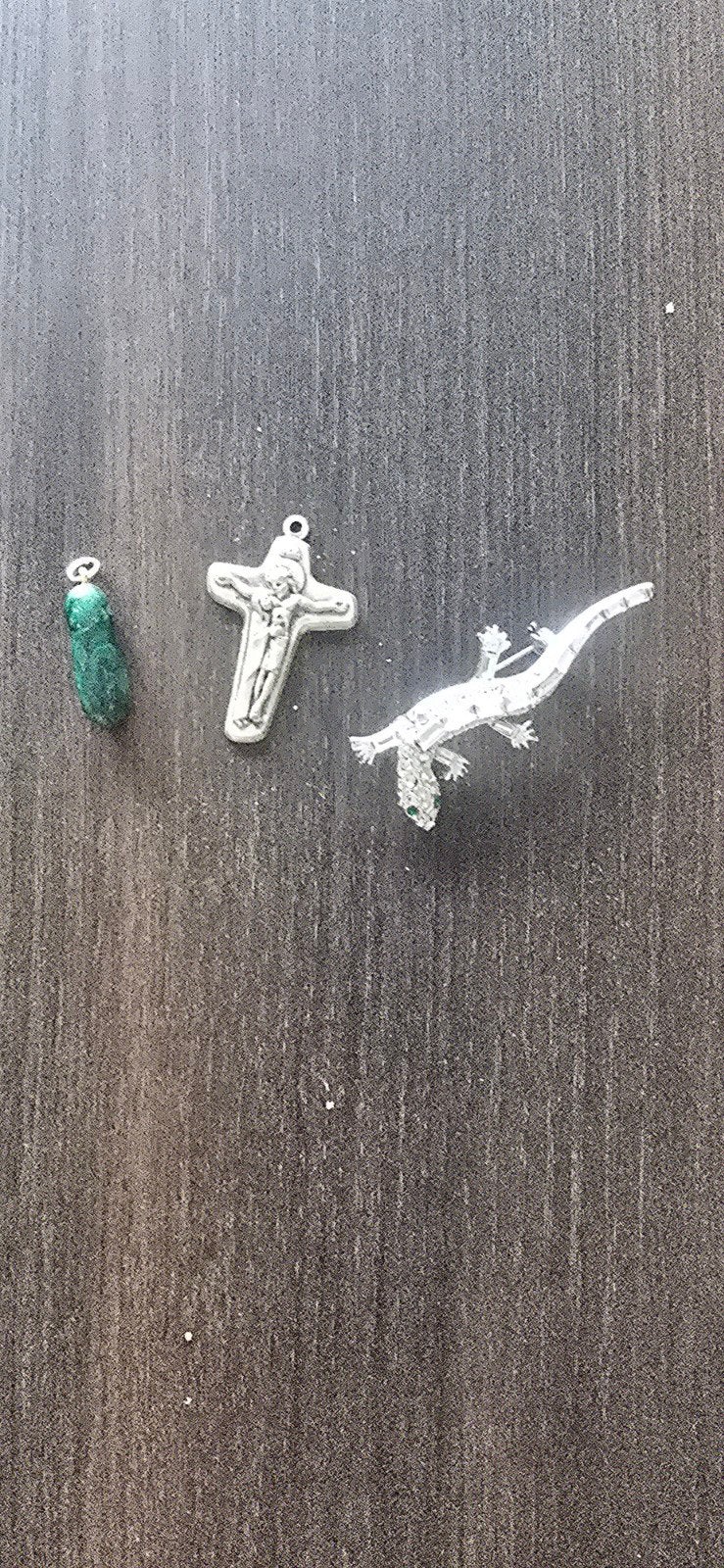 Vintage sieraden: Broche, Hanger en Kruisje, Ophalen of Verzenden, Zilver, Overige typen, Met edelsteen