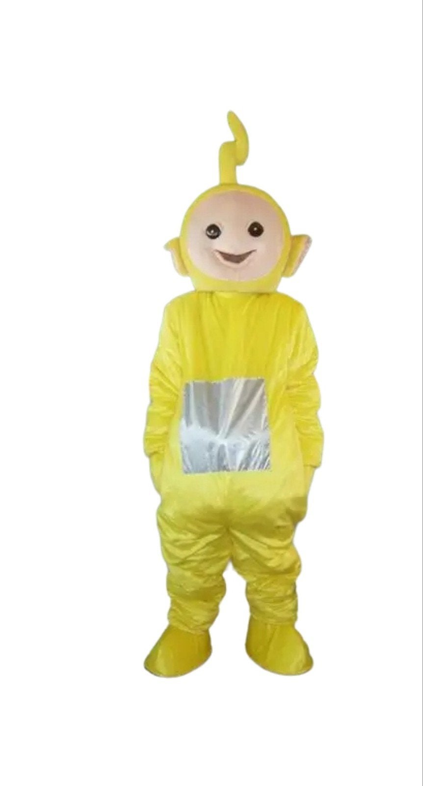 Lala Teletubbies mascotte te huur, Ophalen, Zo goed als nieuw, Verjaardag