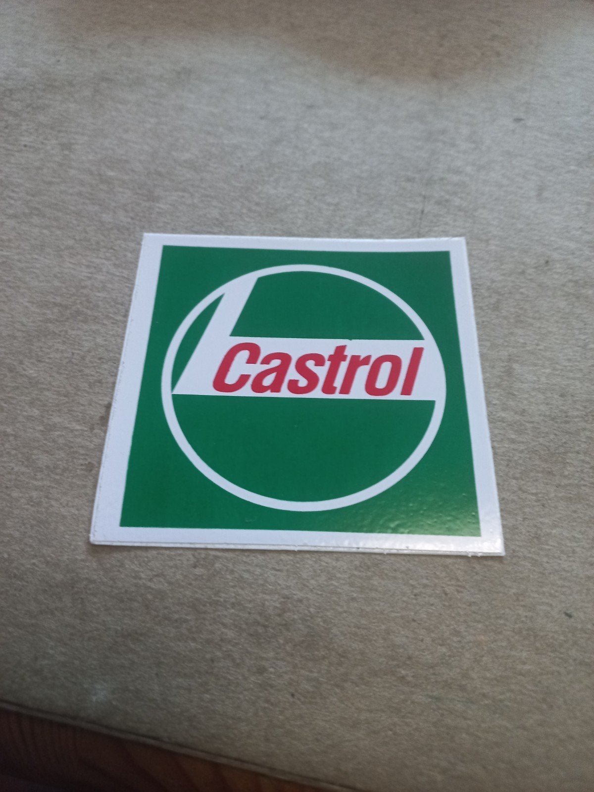 Castrol Sticker - Groen Logo, Ophalen of Verzenden