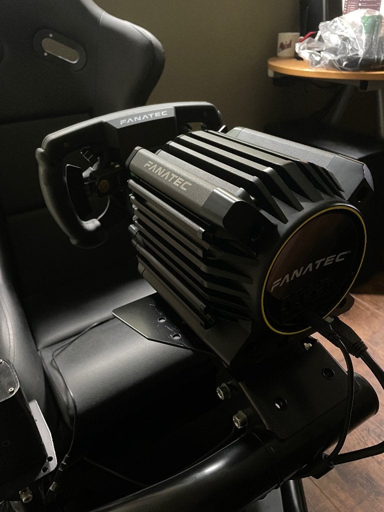 Fanatec Clubsport DD (15 Nm) + Formula V2.5 stuur, Computers en Software, Joysticks, Ophalen of Verzenden, Zo goed als nieuw