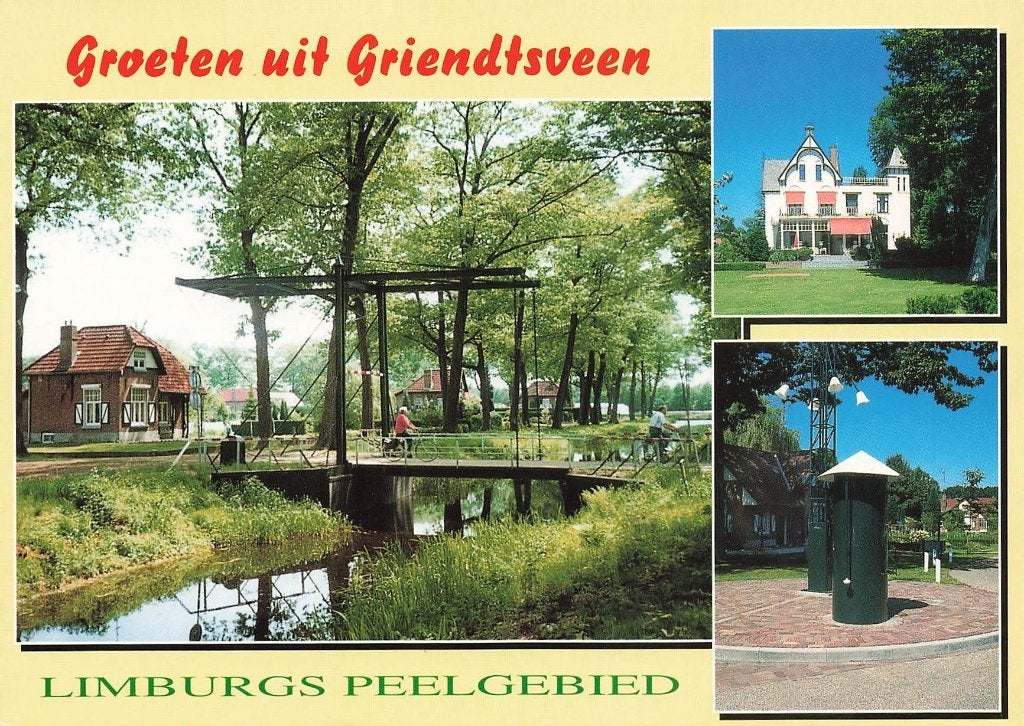Groeten uit Griendtsveen, Limburgs Peelgebied, Verzamelen, Ophalen of Verzenden, 1980 tot heden, Ongelopen, Limburg