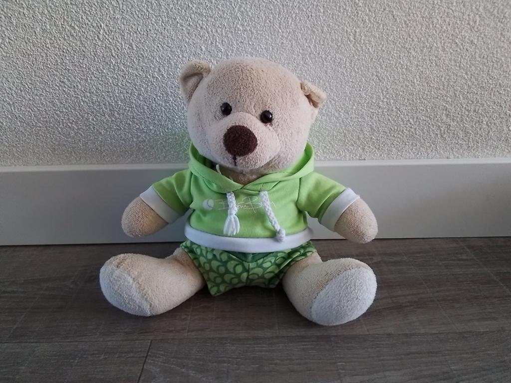 Bjorn borg beer knuffel paar haaltjes in het truitje, Kinderen en Baby's, Speelgoed | Knuffels en Pluche, Ophalen of Verzenden