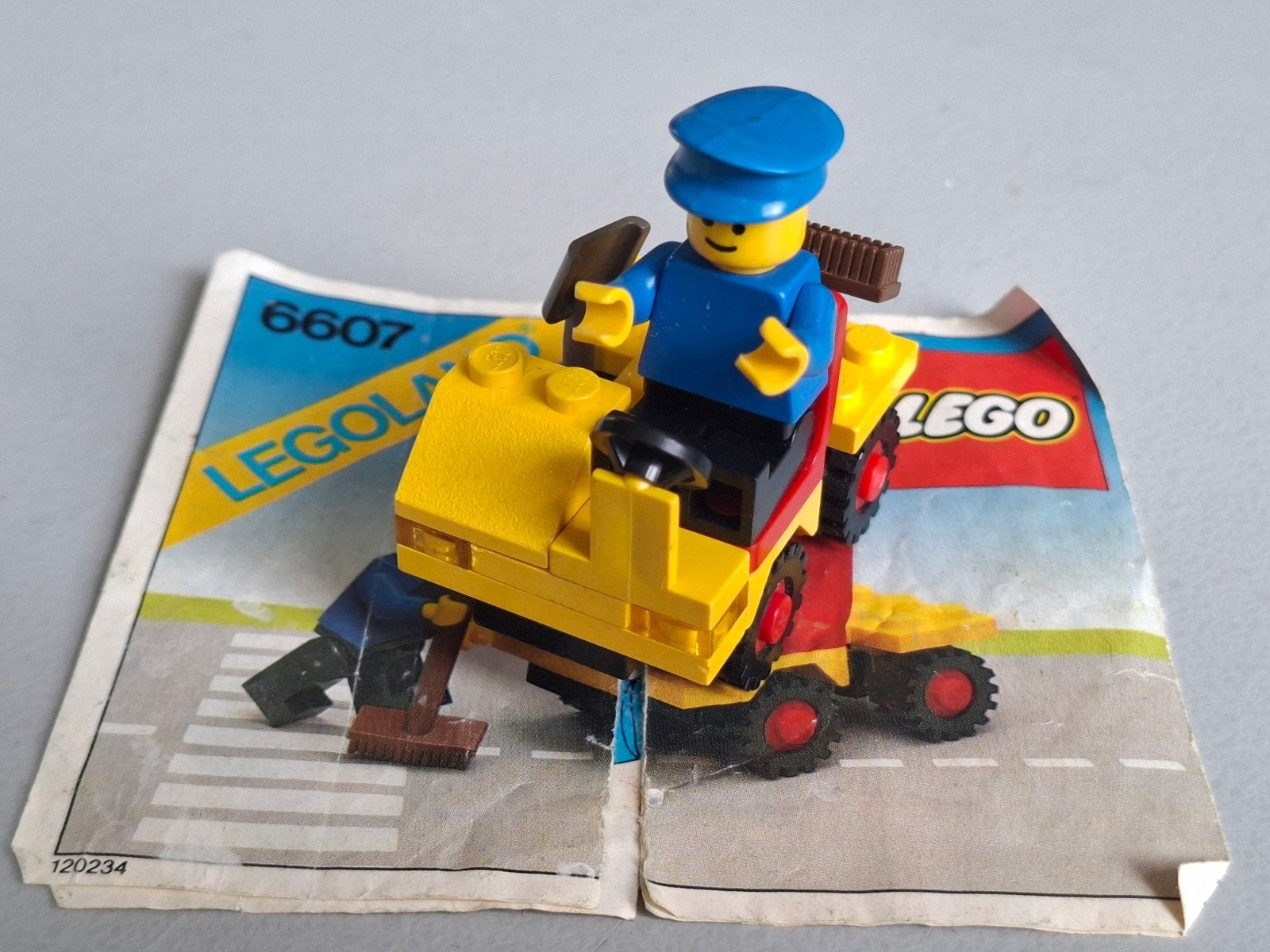 Lego Legoland 6607 - Mini Loader met Minifiguur, Compleet, Gebruikt, Lego, Ophalen of Verzenden