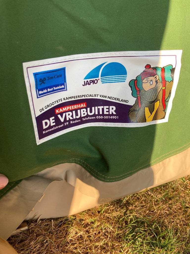 Japio tent 6 personen vrijbuiter, Ophalen, Gebruikt, Tot en met 6