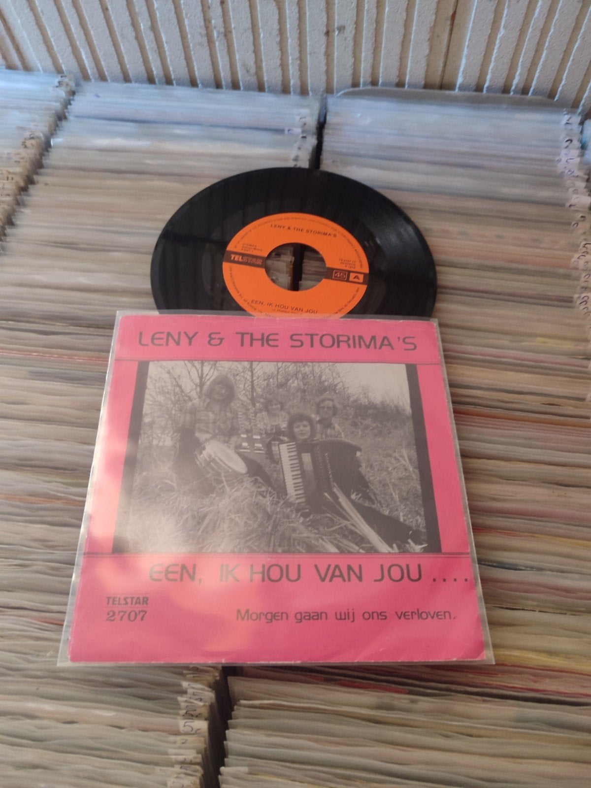 Leny en the storima's een ik hou van jou telstar, Boeken, Ophalen of Verzenden, Zo goed als nieuw, Spiritualiteit algemeen, Overige typen