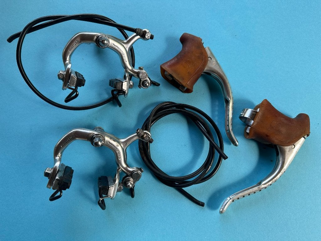 Shimano 600 remset / Koga Miyata Gent's-Luxe 1977, Ophalen of Verzenden, Gebruikt, Remmen