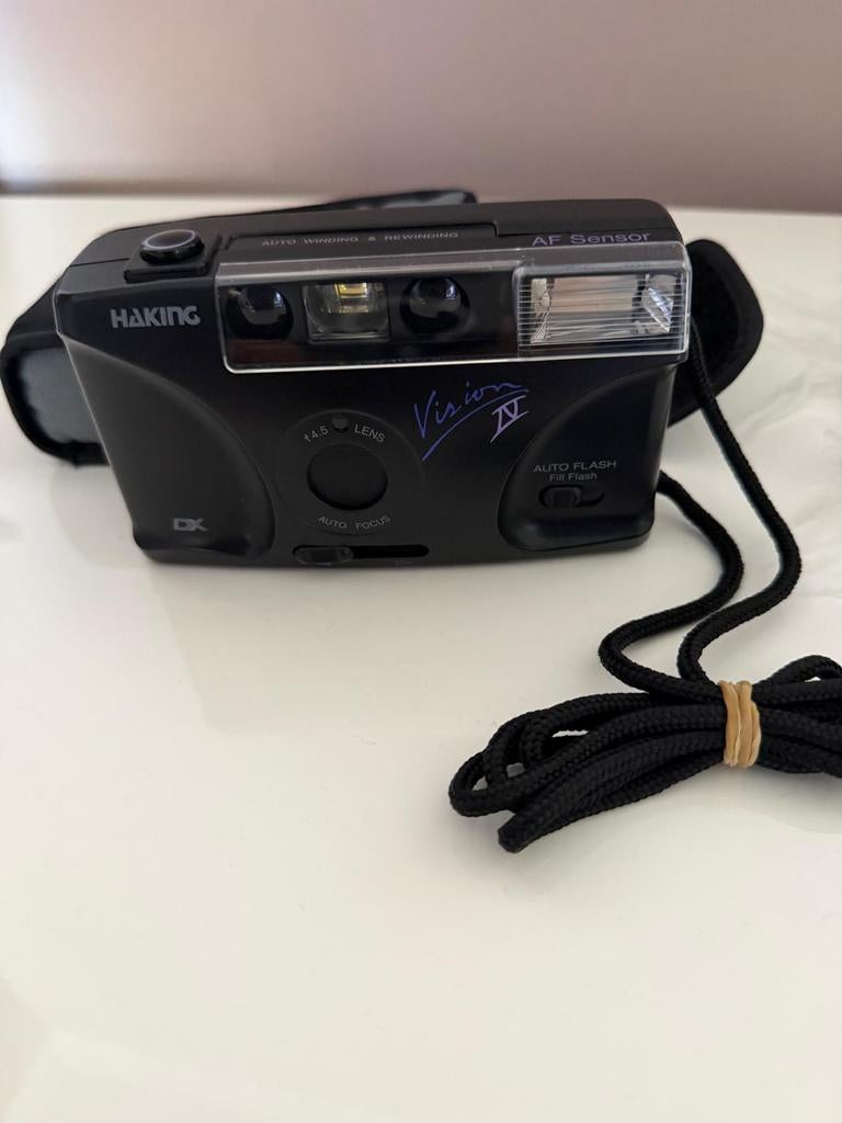 Haking Vision IV Compact Camera - Vintage Analoge Camera, Audio, Tv en Foto, Fotocamera's Analoog, Ophalen of Verzenden, Gebruikt