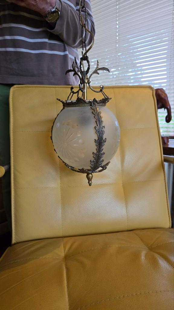 Mid century lamp, Ophalen of Verzenden, Minder dan 50 cm