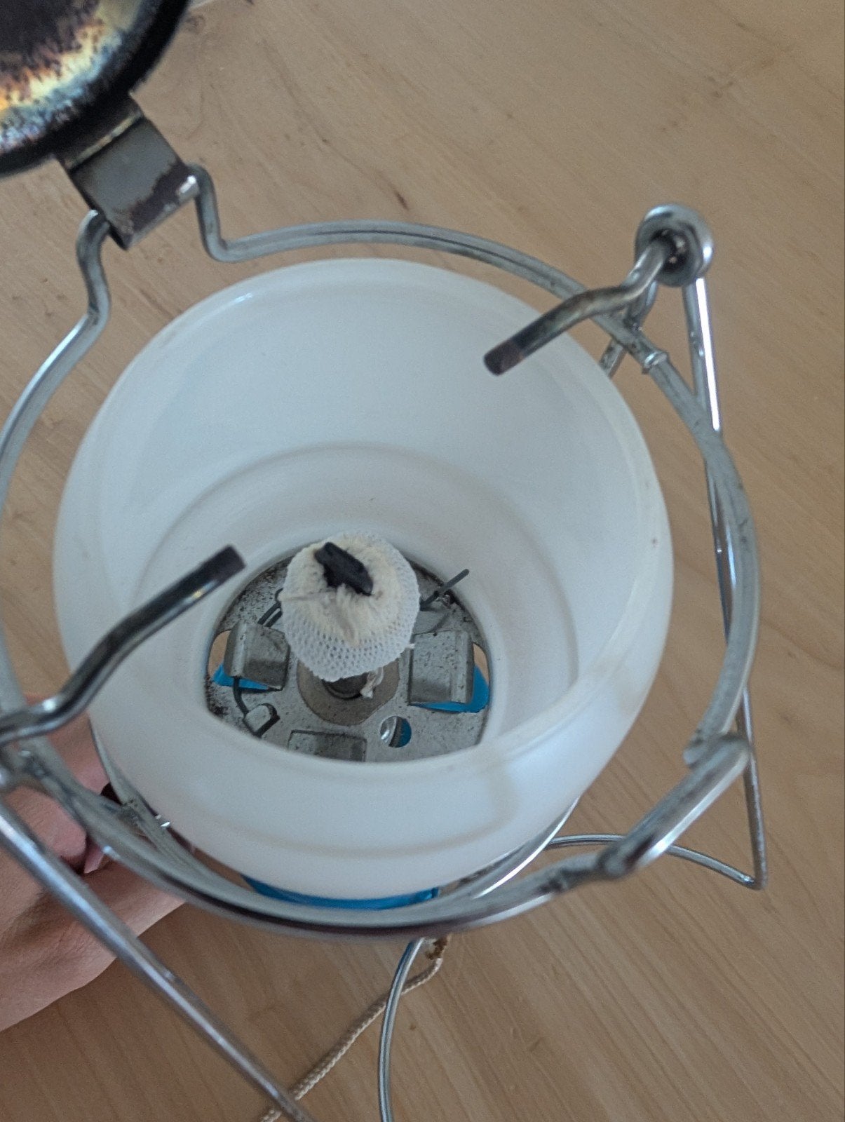 Campingaz gaslamp - Vintage kampeerlamp, Ophalen, Gebruikt