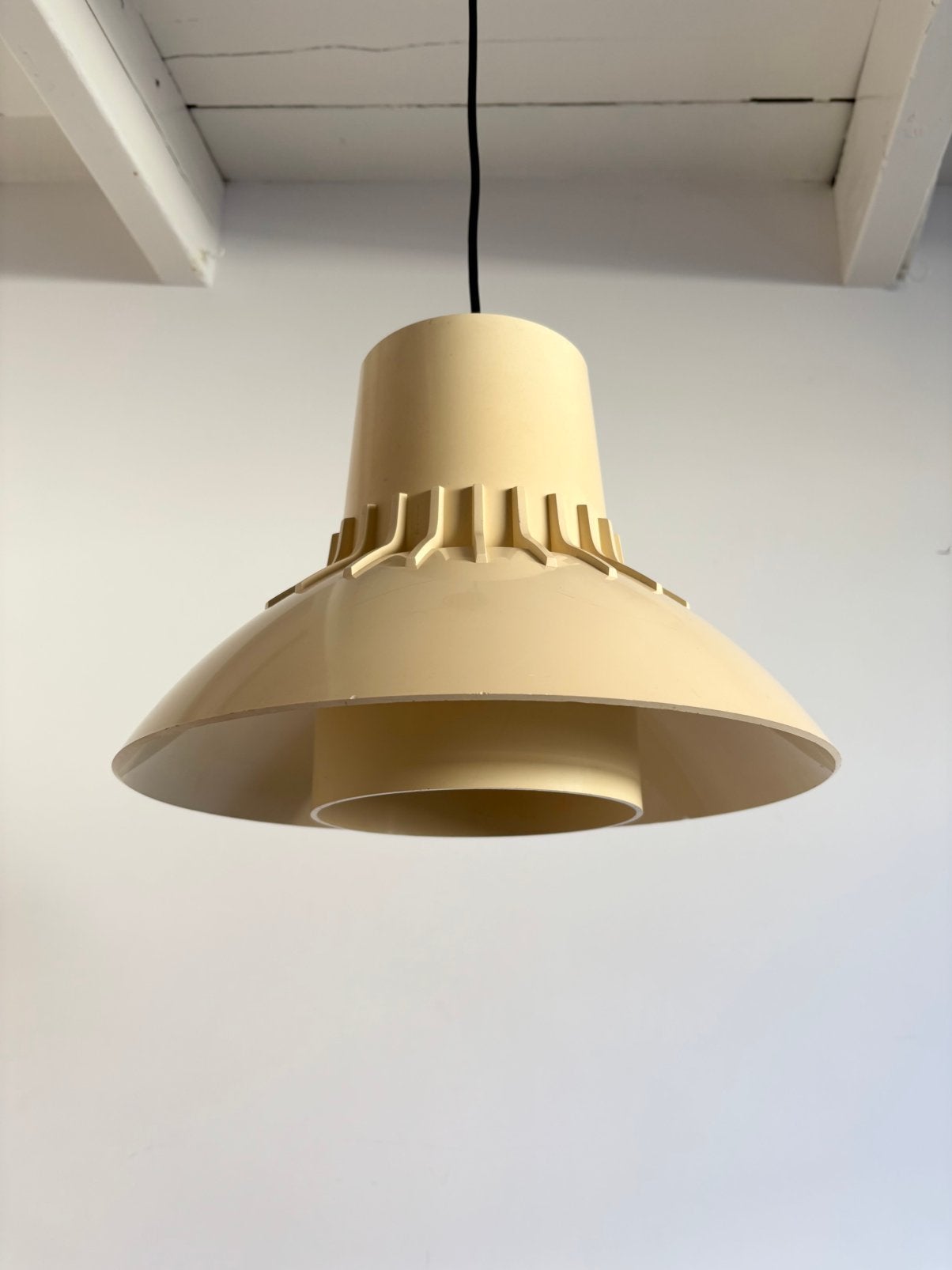 Vintage hanglamp, Sven Middelboe, Nordisk Solar Compagni, Kunststof, Gebruikt, -, -