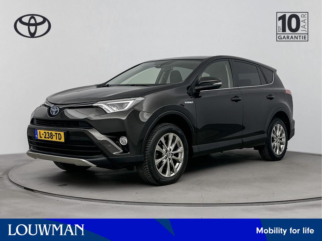 Toyota RAV4 2.5 Hybrid AWD Style Limited | Trekhaak | Naviga, Auto's, Toyota, Stof, Gebruikt, Euro 6, 1650 kg
