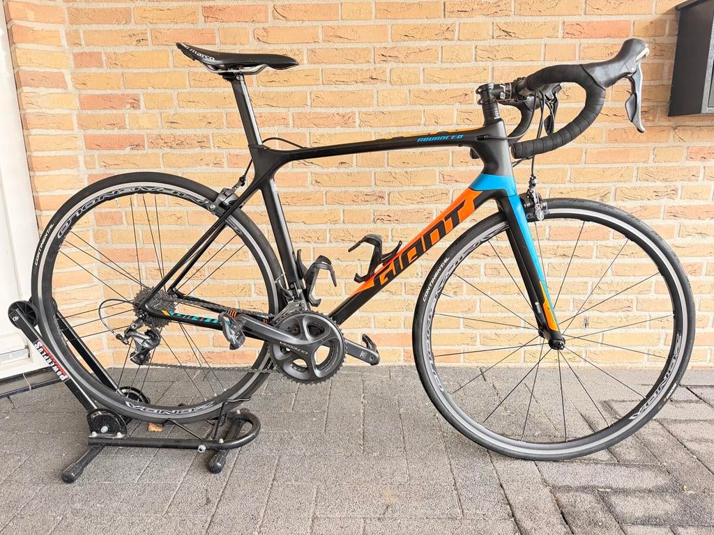 Giant TCR Advanced M - Volledig Ultegra, Fietsen en Brommers, Fietsen | Racefietsen, Ophalen, Carbon, Velgrem, Giant