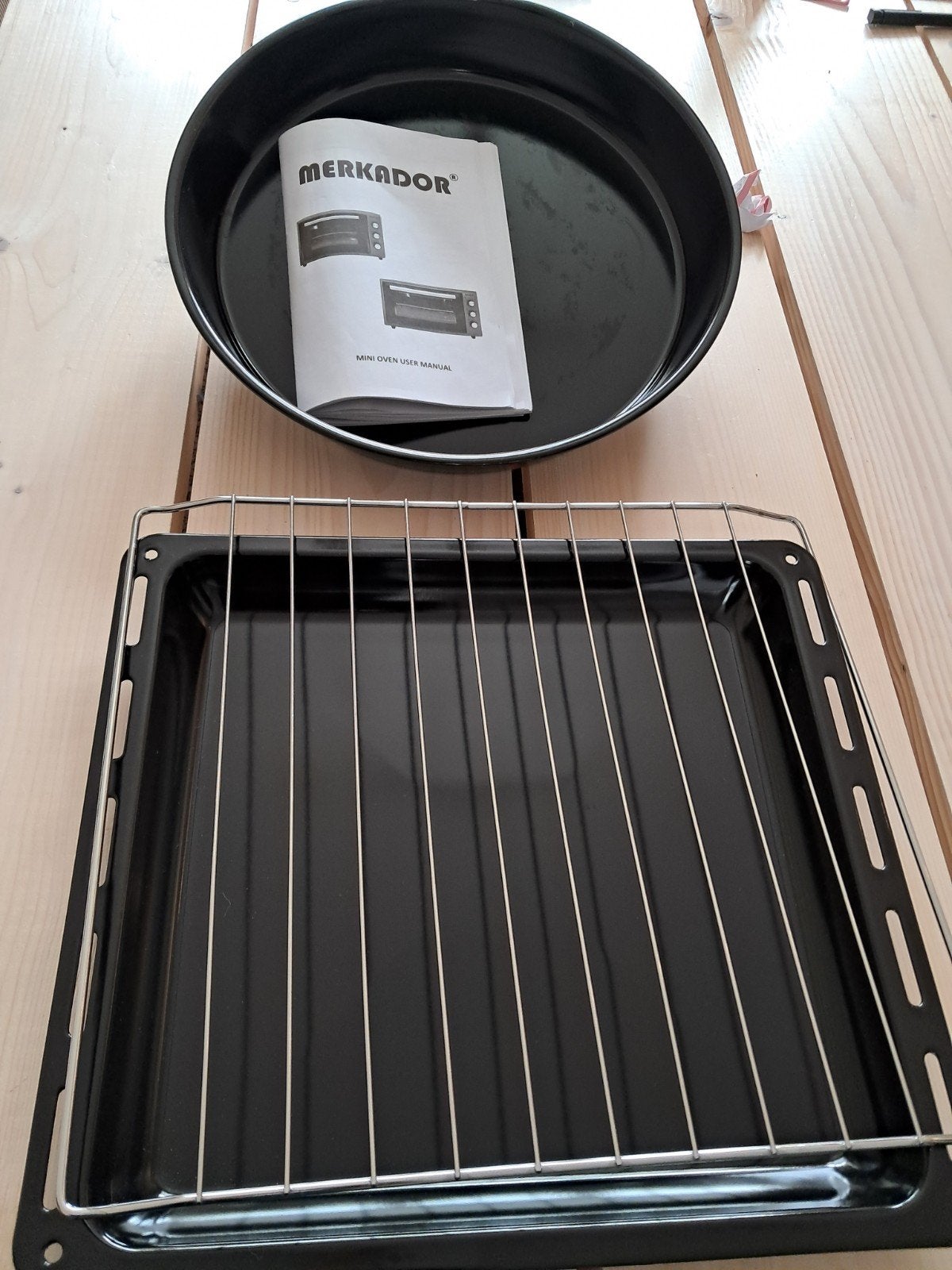 Merkador Vrijstaande Mini Oven 50x35x33 cm Nieuw, Ophalen, Minder dan 45 cm, Overige merken, Nieuw