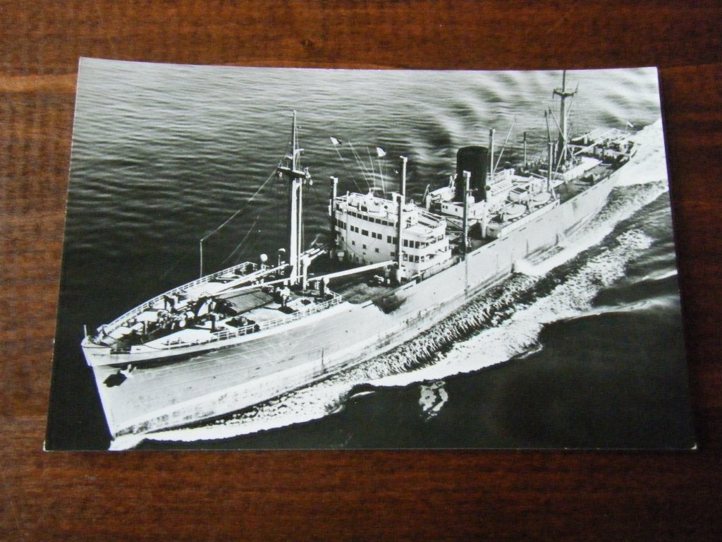 Z4 - Schip - m.s. Japara - Moo/Oud, Ophalen of Verzenden, Gebruikt, Kaart, Foto of Prent