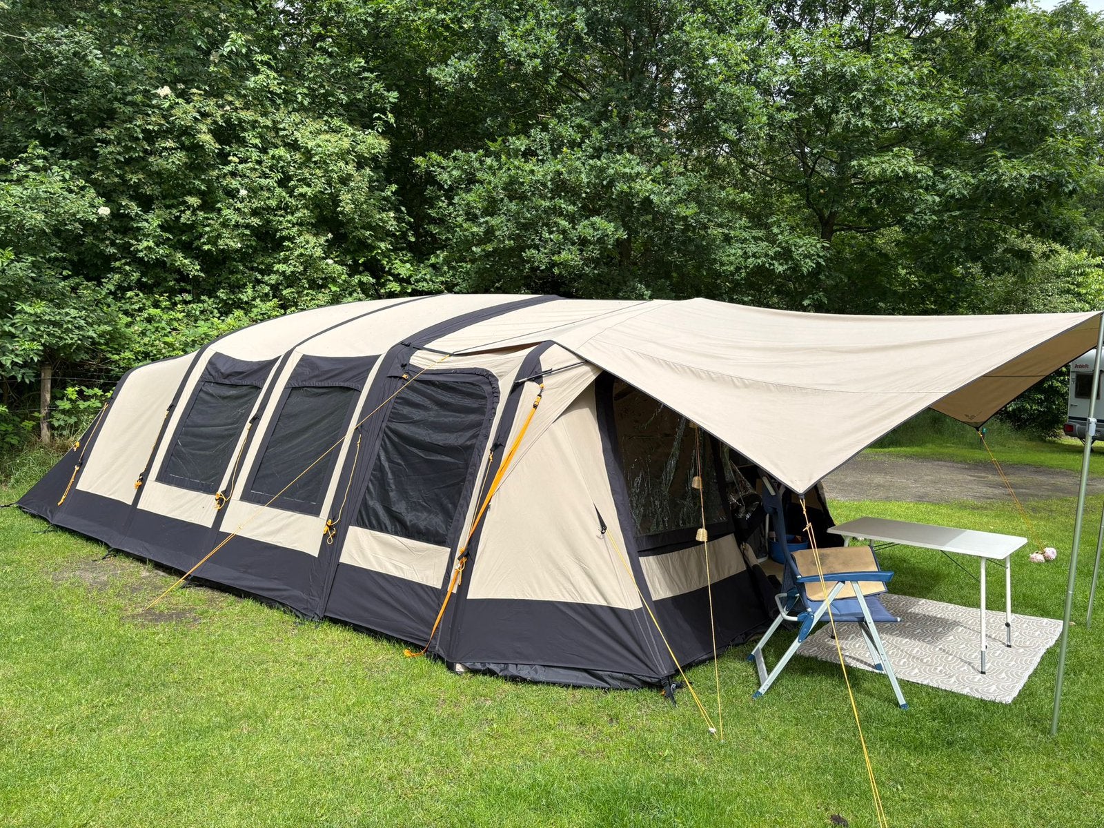 Opblaasbare Redwood Navarro 440 air, Caravans en Kamperen, Tenten, Ophalen of Verzenden, Zo goed als nieuw