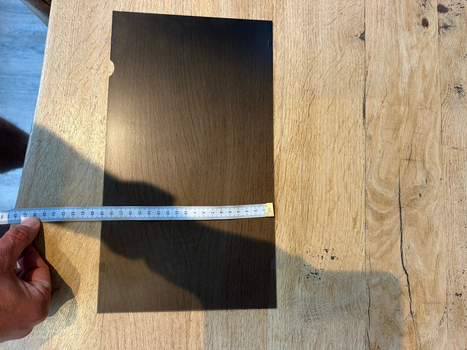 Privacy screen voor laptop - 34 x 19cm, Computers en Software, Ophalen of Verzenden, Gebruikt