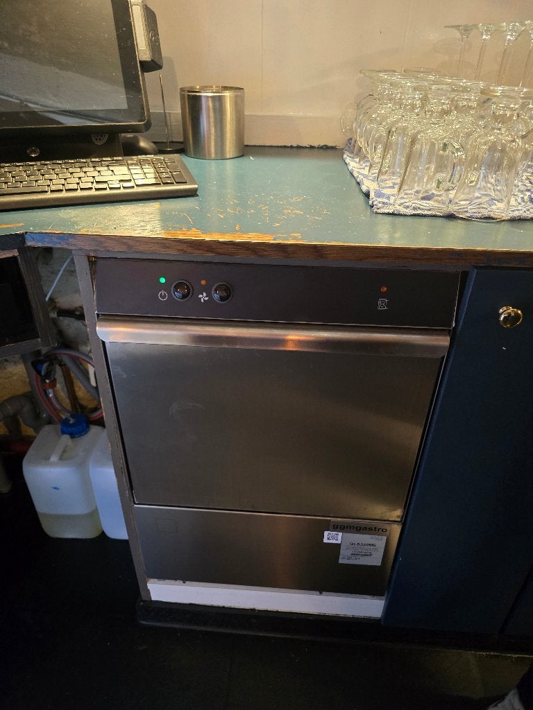 GGM Gastro Glazenspoelmachine / Horeca Vaatwasser GLS320ME, Ophalen, Gebruikt, Wassen en Drogen