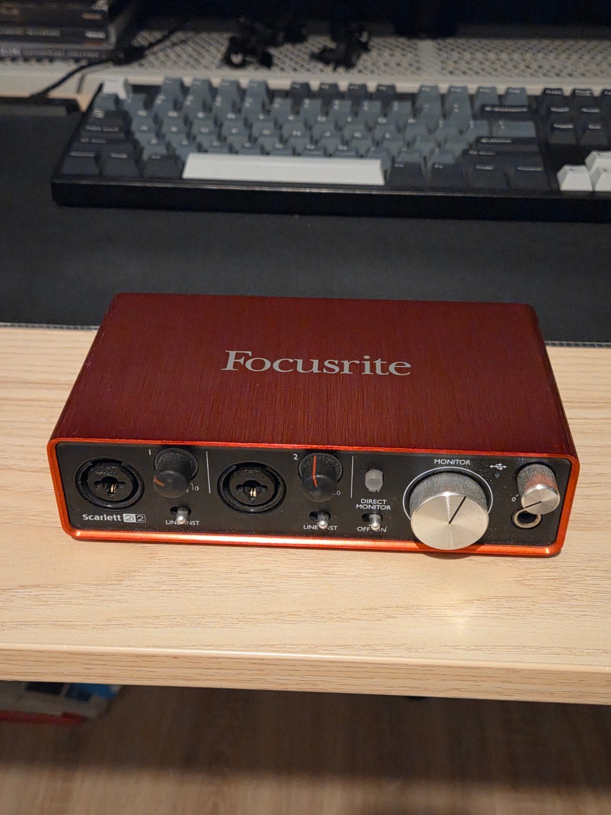 Focusrite Scarlett 2i2 (2nd gen) Audio Interface, Ophalen of Verzenden