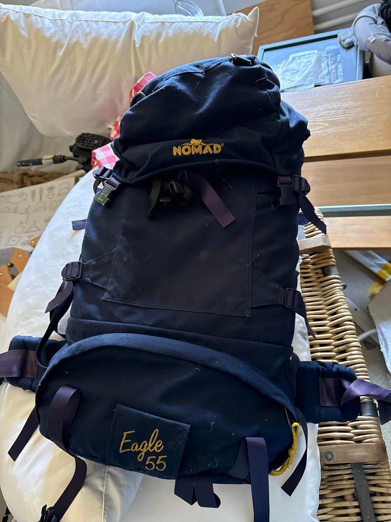 Nomad Eagle 55 liter rugzak / bagback, Ophalen, Gebruikt, Trekking, 60 cm of meer
