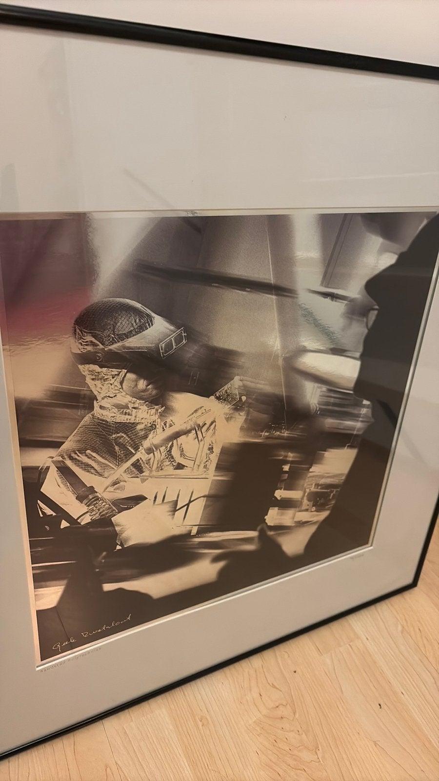 Geek Zwetsloot foto in lijst, Ophalen of Verzenden, Zo goed als nieuw, Minder dan 50 cm, Foto of Poster