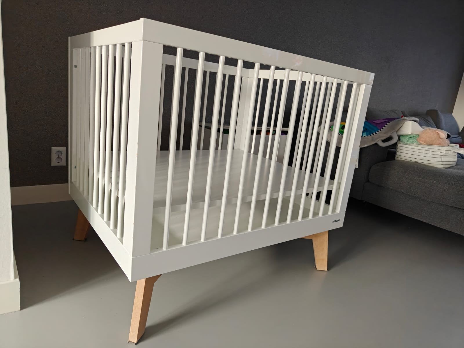 Kidsmill Sixties Box Wit MDF glans - Stijlvol & Veilig, Ophalen of Verzenden