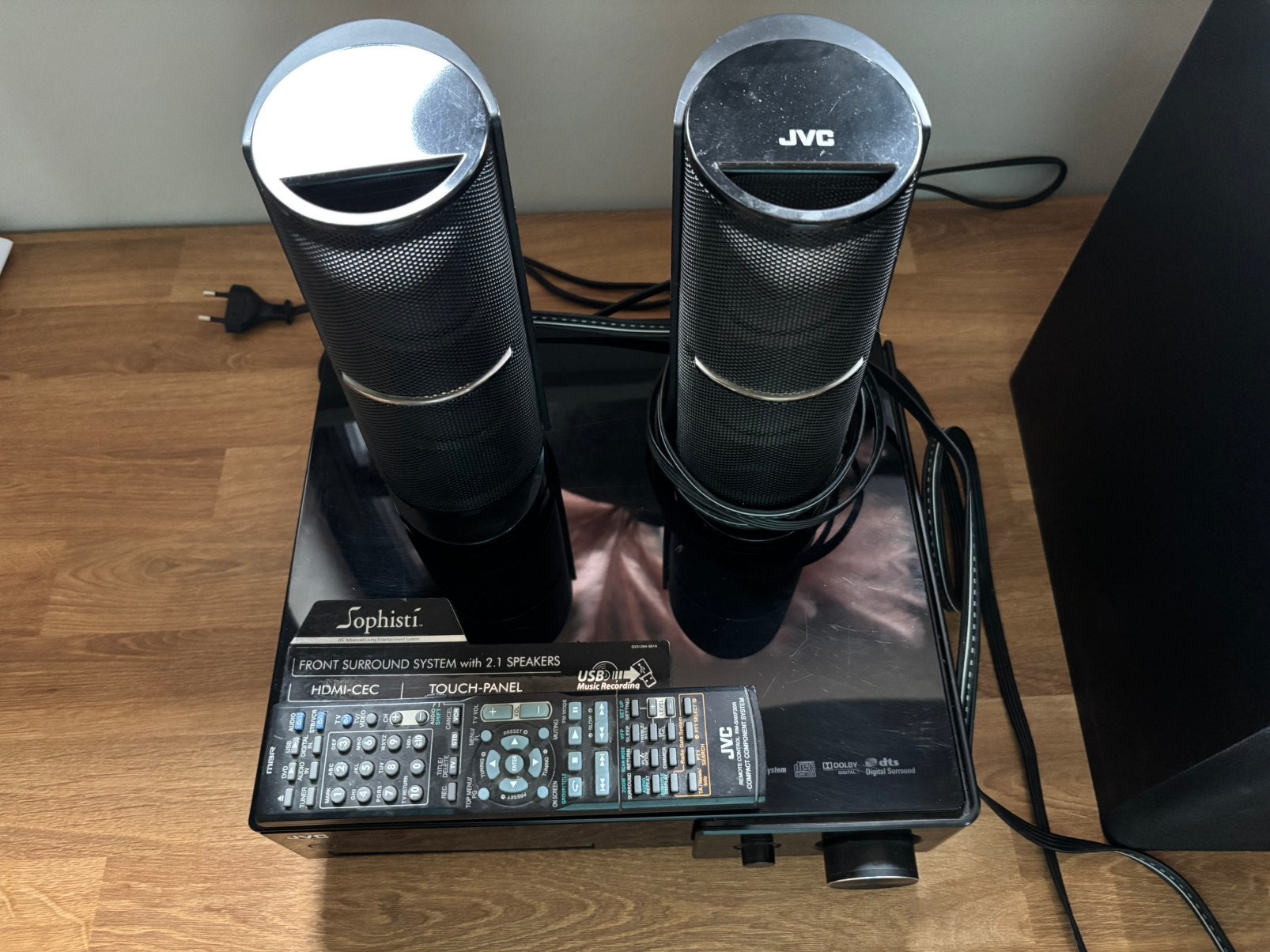 Jvc Sophisti NX-F40 home cinema set, Ophalen, Zo goed als nieuw, JVC, Dvd-speler