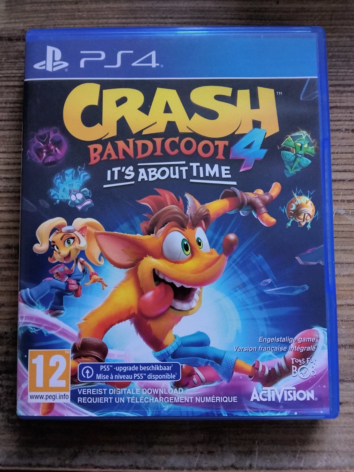 Crash Bandicoot 4: It's About Time (PS4), Spelcomputers en Games, Eén computer, Ophalen of Verzenden, Zo goed als nieuw, 3 spelers of meer